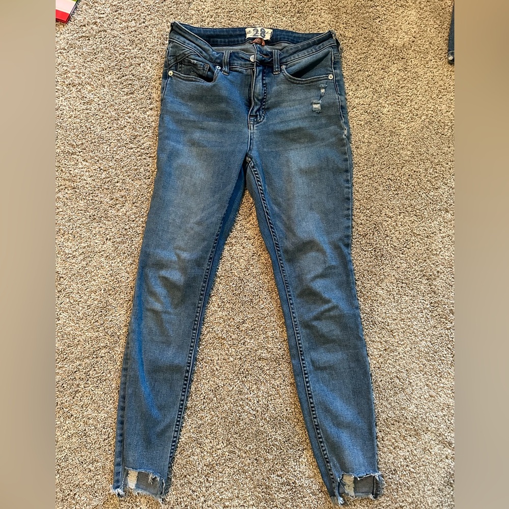 Free People CRVY skinny jeans
